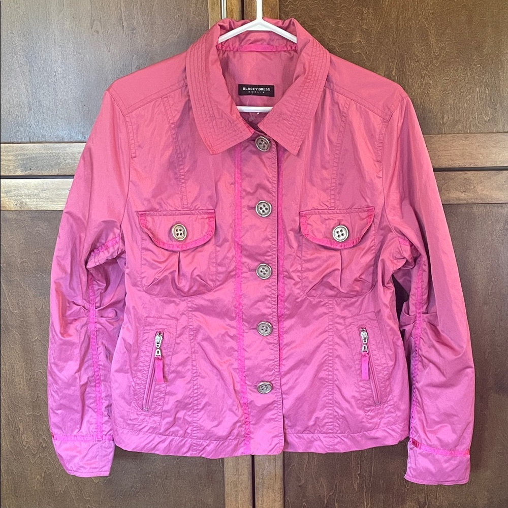 Blacky Dress Berlin Pink Utility Jacket for Women